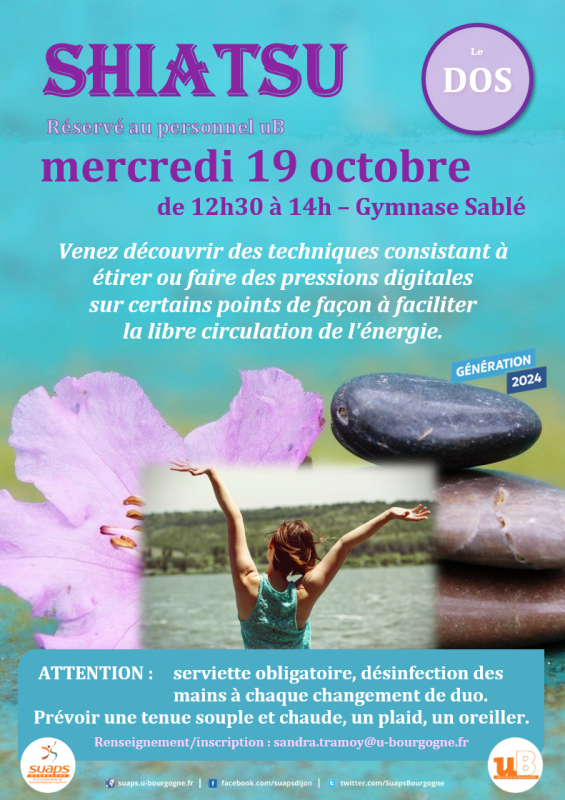 Shiatsu du personnel uB