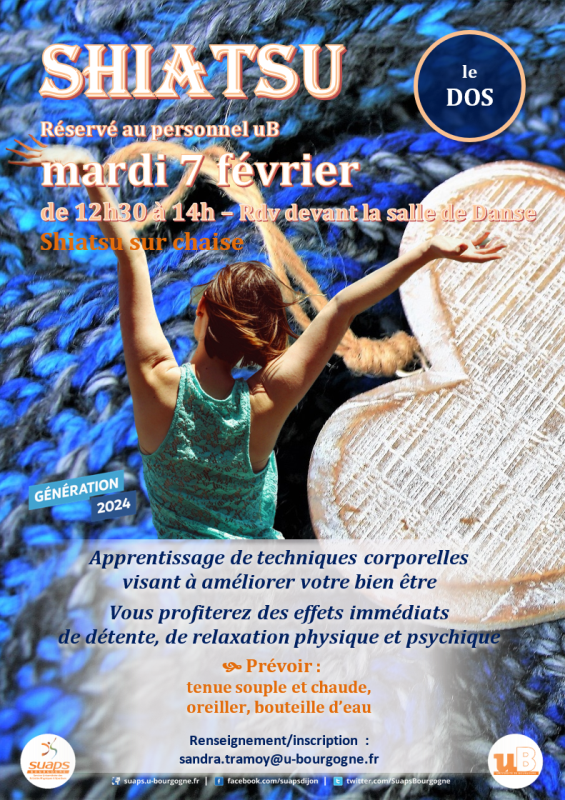 Shiatsu du personnel ub