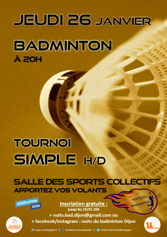 Nuit du Badminton
